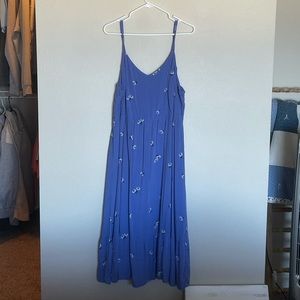Purple old navy maxi dress